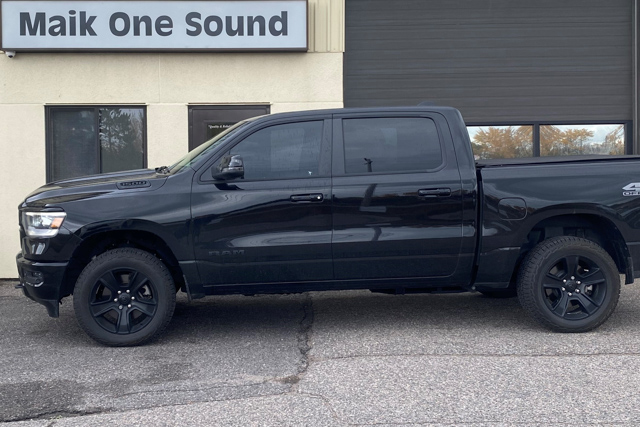 2024 RAM 1500 with advanced thermal rejection tint in North Bay